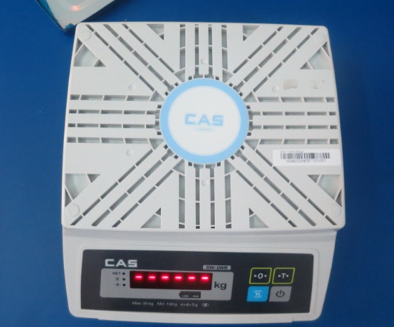 Cân bàn nhỏ CAS SW-1WR-vỏ nhựa ABS cao câp